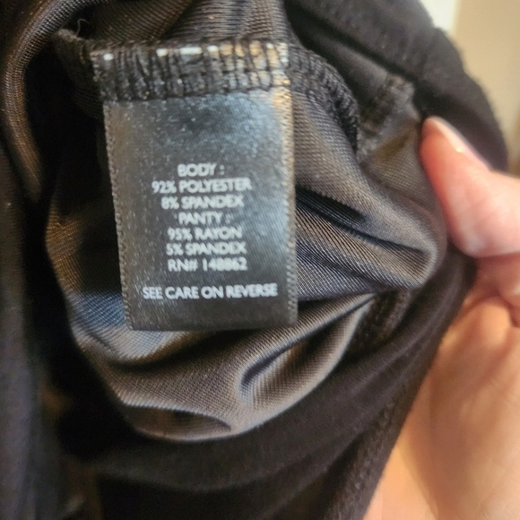 Torrid Elegant Black Long Sleeve Bodysuit - Picture 10 of 13